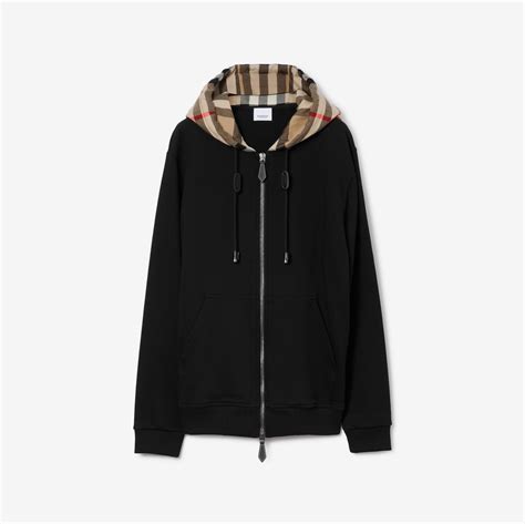 Burberry Cotton Zip Hoodie 